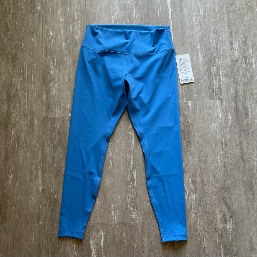 Lululemon Wunder Under HR Tight Full-On Lux 28" - Blue Nile